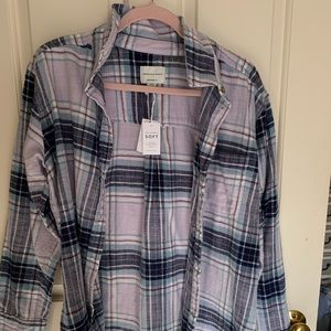 Boyfriend style flannel